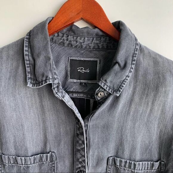 Rails Harper Flannel Button Down Top - Picture 3 of 6